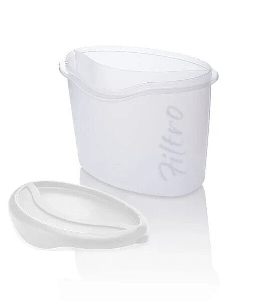 Kaffee Vorratsdose 2 in 1 für Kaffeefilter Kaffeebohnen & Kaffee Pulver