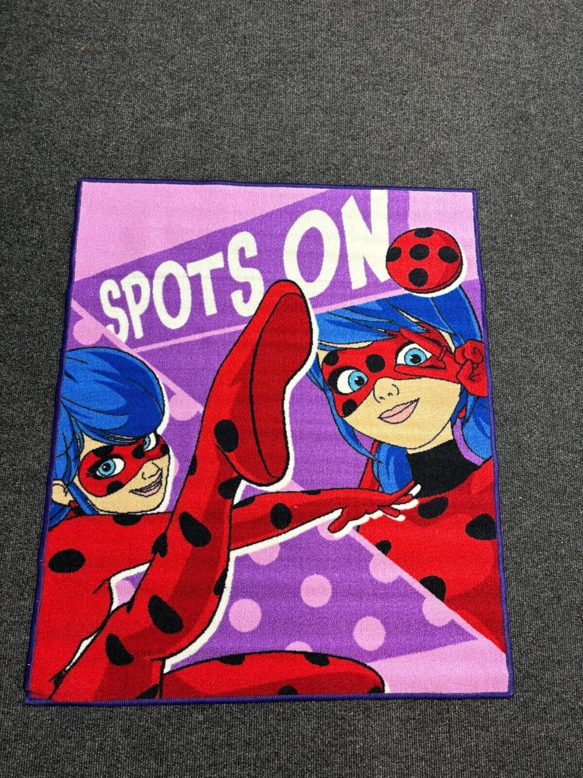 Kinderteppich Miraculous Stars Spiel-Teppich 100x120cm Kinderzimmer Spielteppich