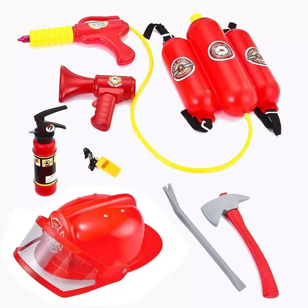 Joyin Spielzeug Kinder Feuerwehrmann Feuerwehrmann Kostüm Spielen Verkleidung